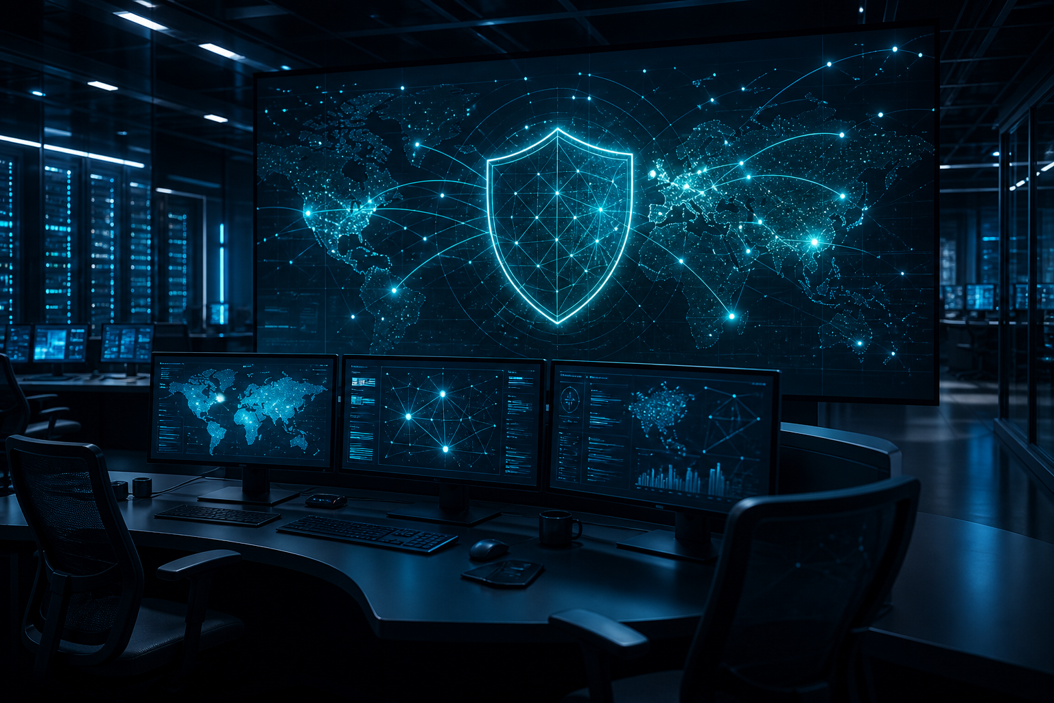 AI driven autonomous security operations center